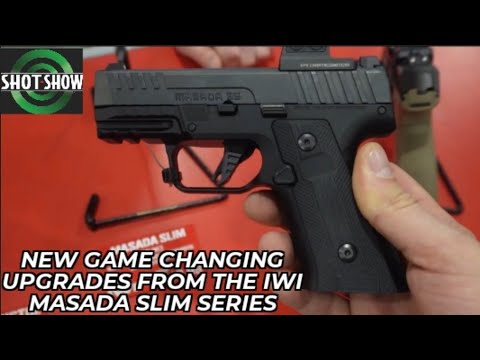 IWI Masada Slim Elite 2025 NEW Upgrades Unveiled At SHOT Show