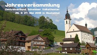 Jahresversammlung Zsv 26.27. Mai 2018 Muotathal