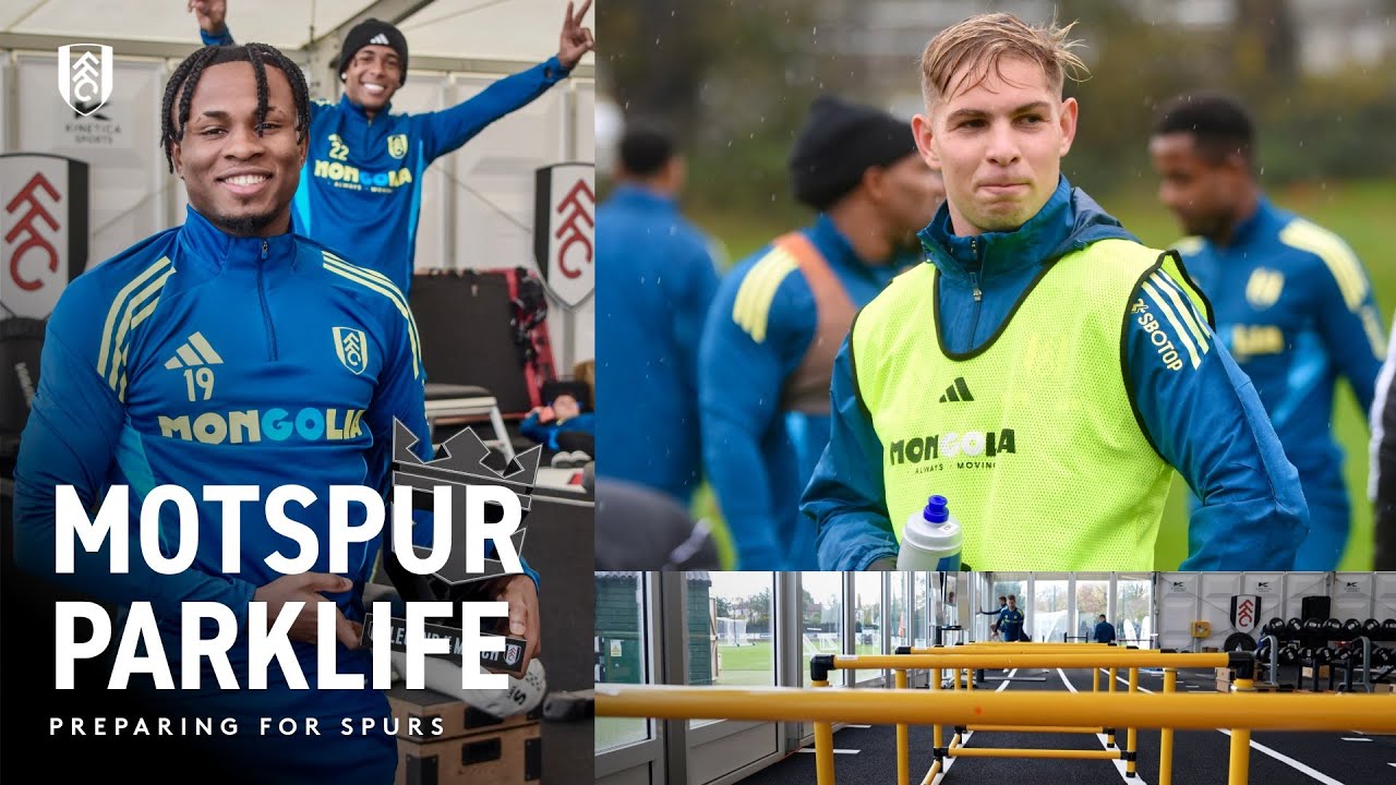 MOTSPUR PARKLIFE: Tottenham Hotspur Preparations | Chukwueze receives his Legend of the Match trophy