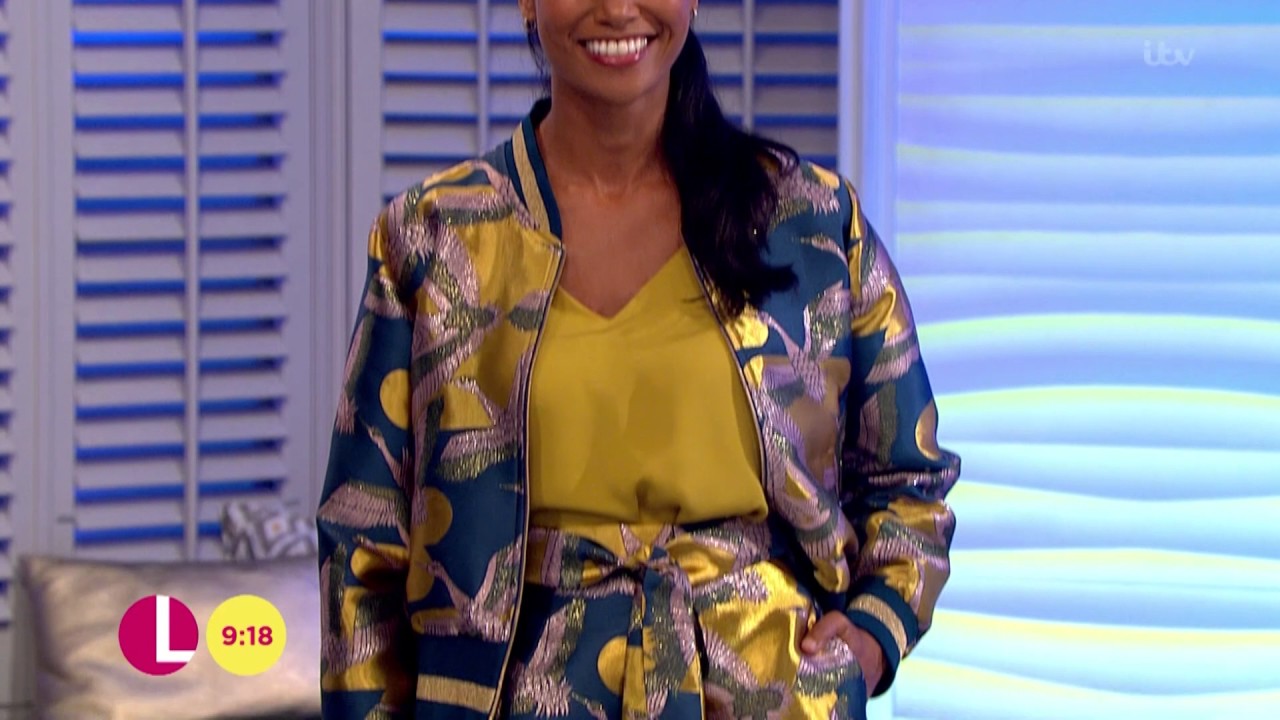 Weekend Fashion Foil Fabrics Lorraine YouTube