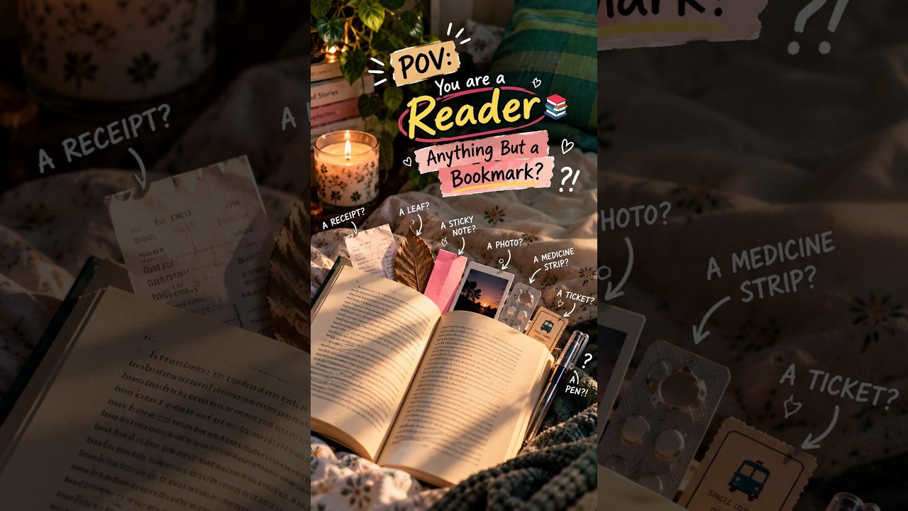 POV: You’re a reader and suddenly everything becomes a bookm