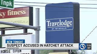 Manchester hatchet assault arrest