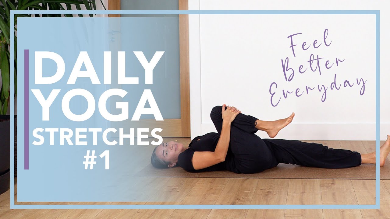 Ежедневные упражнения йоги на растяжку — №1