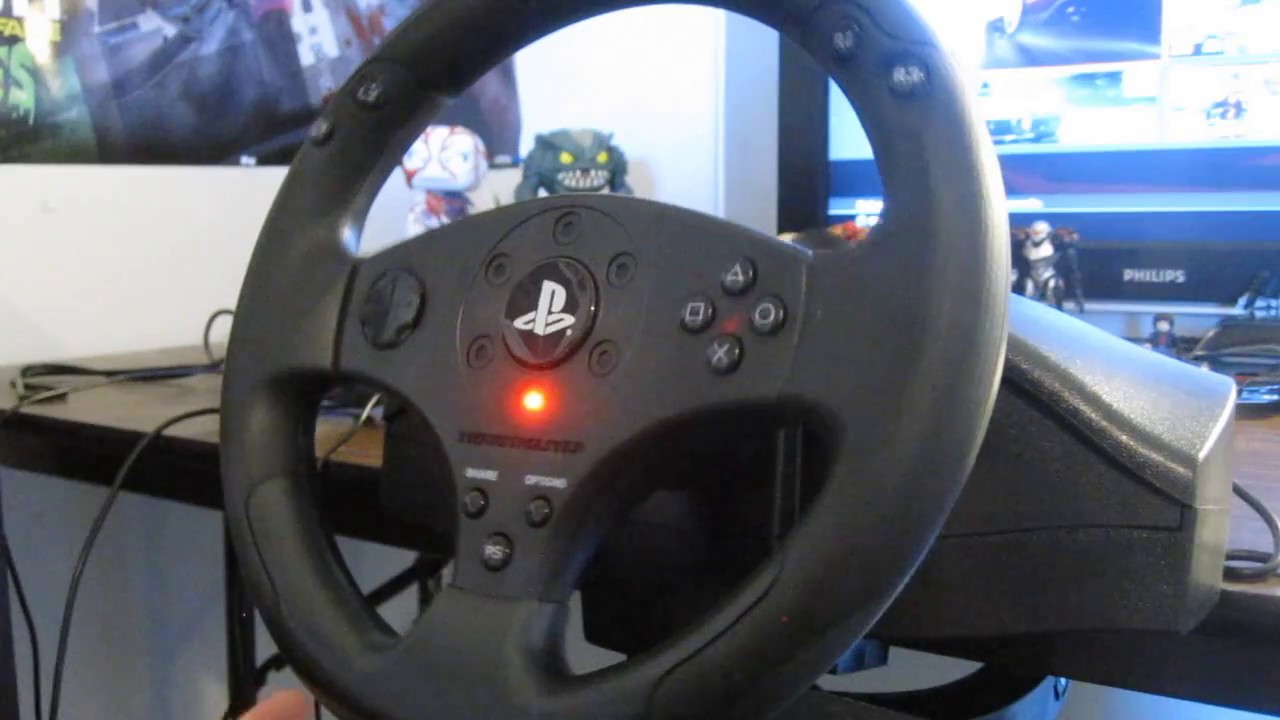 Produktivitet ugunstige Give Thrustmaster T80 PS4 Steering Wheel Review - YouTube