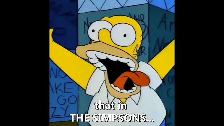 Did you know that in THE SIMPSONS...