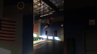 First set of 3 synced ring muscle ups