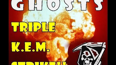Call of Duty: Ghosts) TRIPLE K.E.M. GAMEPLAY! 75 KILLSTREAK - (COD Ghost KEM Strike Streak)