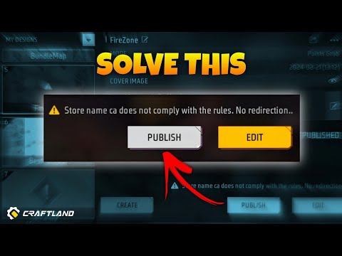 Map Publish Problem "Store name ca does not comply with the rules"