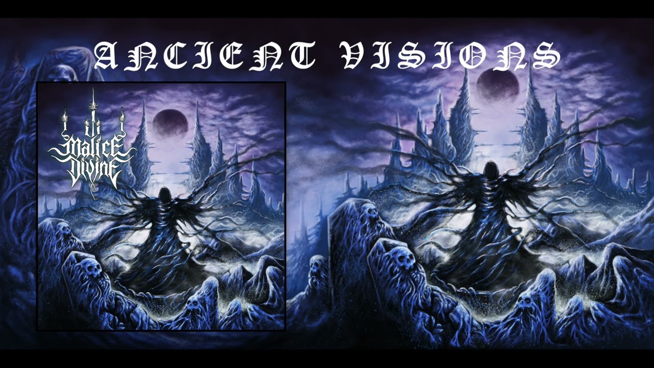 Malice Divine - Ancient Visions (Official Visualizer) | Melodic Black/Death Metal
