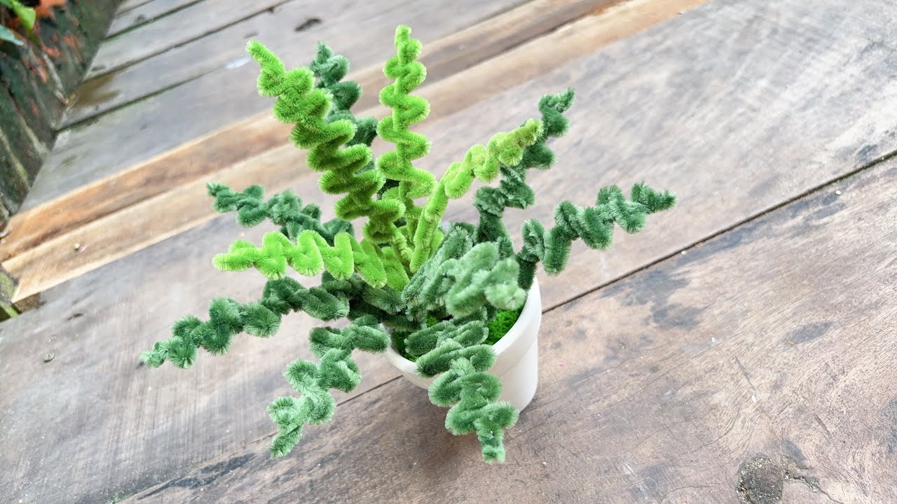 ABC TV | Как сделать кактус из рыбьей кости с помощью ёршика для чистки труб — мастер-класс