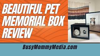 What to Do After Your Pet Dies | Chasing Tails Pet Memorial Box Review screenshot 5