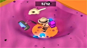 💎 Dig Adventure 🦴 GAMEPLAY Levels 1-2 (Android, iOS)