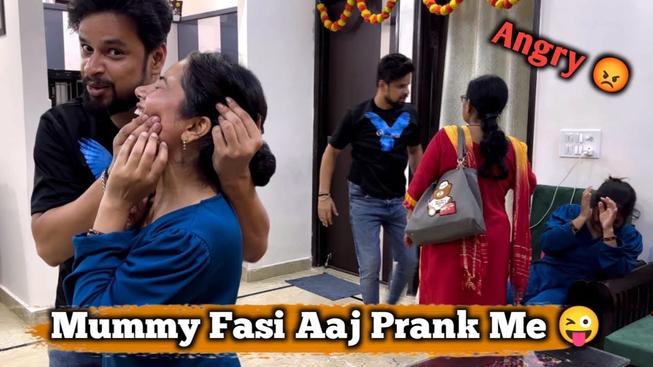 Aaj Mummy fas gayi prank me 😁 II Jims Kash Vlogs #prank