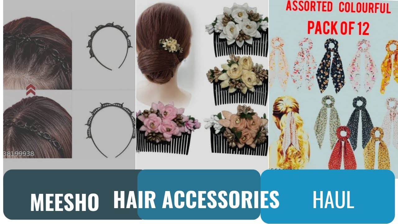 Meesho accessories haul, hairband, scrunchies, belts😱🤔 YouTube