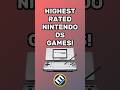 The highest rated nintendo ds games