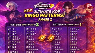 Mlbb Ultimate Kof Bingo Patterns Part-2 Mlbb Kof Phase 1 Mlbb X Kof 2026