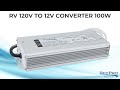 RV 120V to 12V Converter 100W