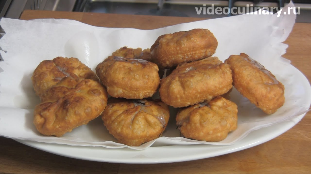 Беляши из пирожкового теста - Рецепт Бабушки Эммы - YouTube