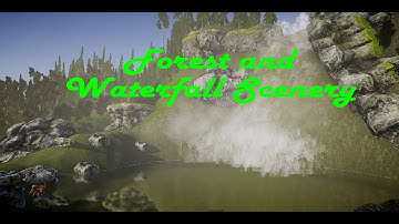 [UNITY] SMK : Forest and Waterfall Scenery (Speed Level Design)