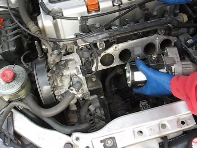 Acura RSX Base starter and Knock Sensor Replacement - YouTube | Acura Rsx K20a2 Engine Diagram | | YouTube