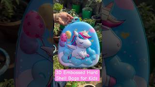3D Embossed Cute Cartoon School Bag for 2–5 Years Kids | Backpack for Kindergarten & Play School