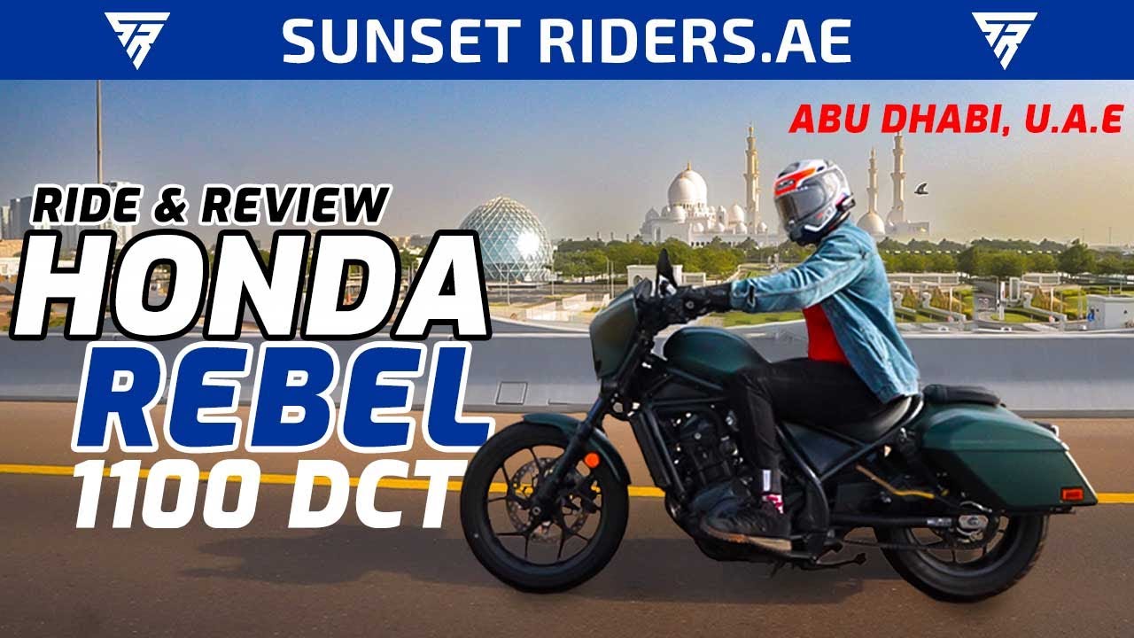 2024 Honda Rebel 1100 DCT Review | Ride & Test in UAE (Abu Dhabi & Dubai - UAE)