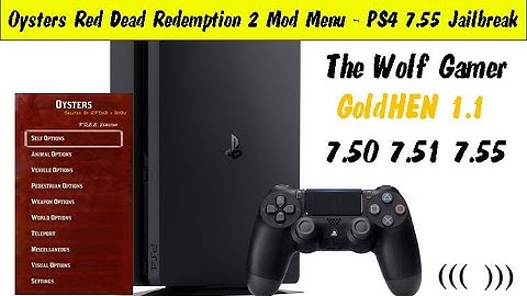 Oysters Red Dead Redemption 2 PS4 Mod Menu