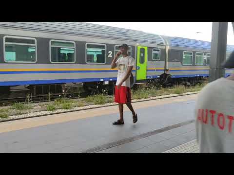 Falconara Marittima. Passeggiata alla stazione ed in centro.Marche Italy