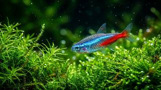 4K Relaxing Piano Music With Aquarium Scenery 2 Hour | No Ads