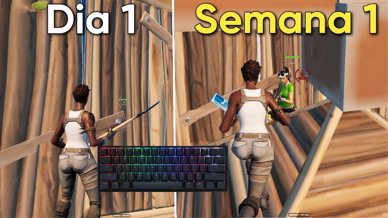 Asi progrese en TECLADO Y RATON durante 1 semana ¿MEJORE?