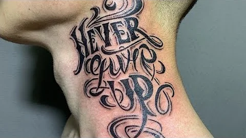 Qual o lugar que menos dói para fazer uma tatuagem?