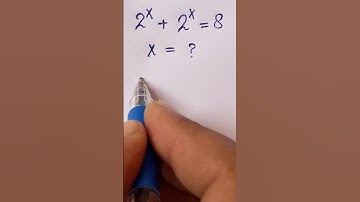 Exponential Equations #maths #problemsolving #basicproblems #mathematics