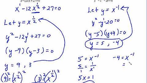MAC 1105 sec 1.6 part 3 - solve quadratic form equations (p. 13 in packet)
