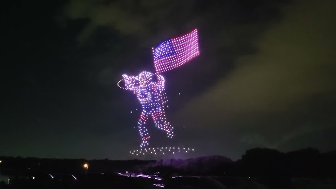 Drone Light Show Atlanta Georgia  Professional Drone Shows in Atlanta