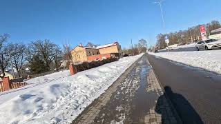 pastaiga uz Torņkalnu 25 feb tr walking tour city sounds asmr 4K