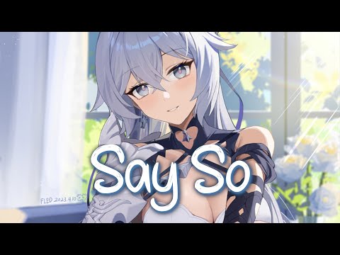 Nightcore」 Say So - Doja Cat ♡ (Lyrics) - YouTube