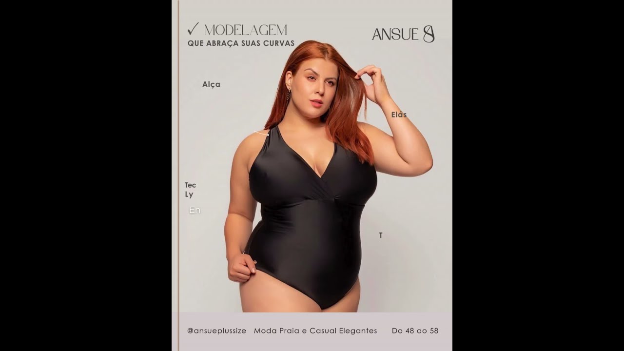 Moda praia plus size - seleção de pretinhos que amamos! 