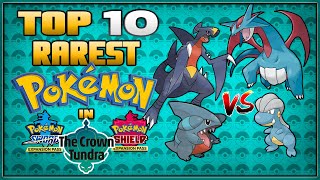 Top 10 Rarest Pokémon in the Crown Tundra Sword and Shield Expansion | Rare Pokémon Locations