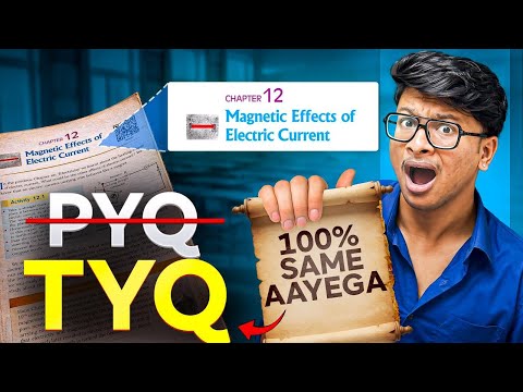 Pyq ❌ Tyq ✅magnetic Effect Of Electric Current-class 10th | Most Important Questions Boards 2026-27