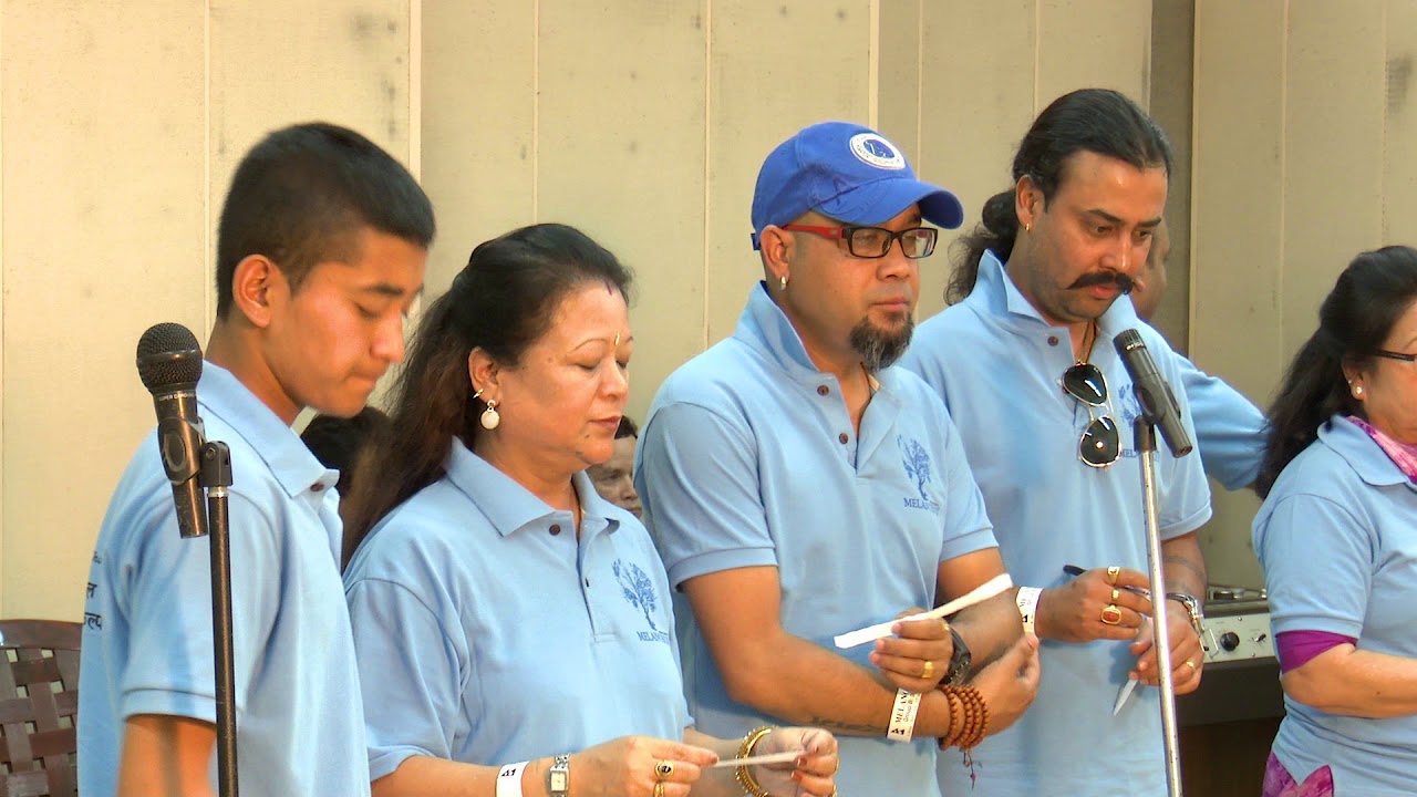 Campaigner Nipesh DHAKA arranging Artists for practiced ? Group  A - Natural Resource