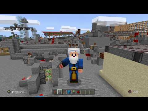 Hidden Torch Key Door, Bedrock all Versions