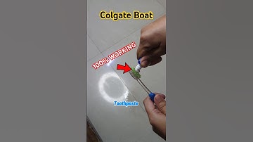 I MADE A COLGATE BOAT