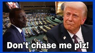 United Nations And Trump Delivers Bad News To Ruto. Zakayo Left Begging