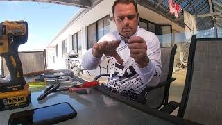Home made breakaway fishing sinker