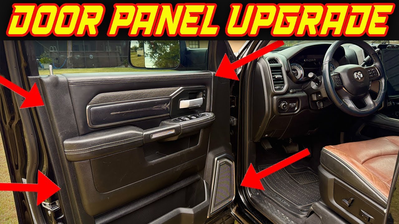 Как заменить и обновить дверную панель на жёстком диске RAM 2500 и 3500 5-го поколения | Пошагово...