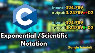 How to Convert Number to Exponential/Scientific Notation Form | C Programming Basic Code