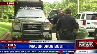 Major drug bust in Gwinnett County