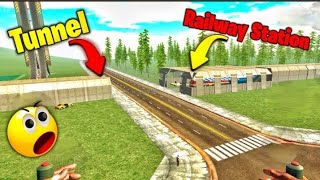 Railway Station Tunnel New Update in Indian Bikes Driving 3d Game After New Update Tunnel