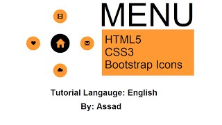 Famous Learn how to make circular navigation menu using HTML5, & CSS3 English Profile