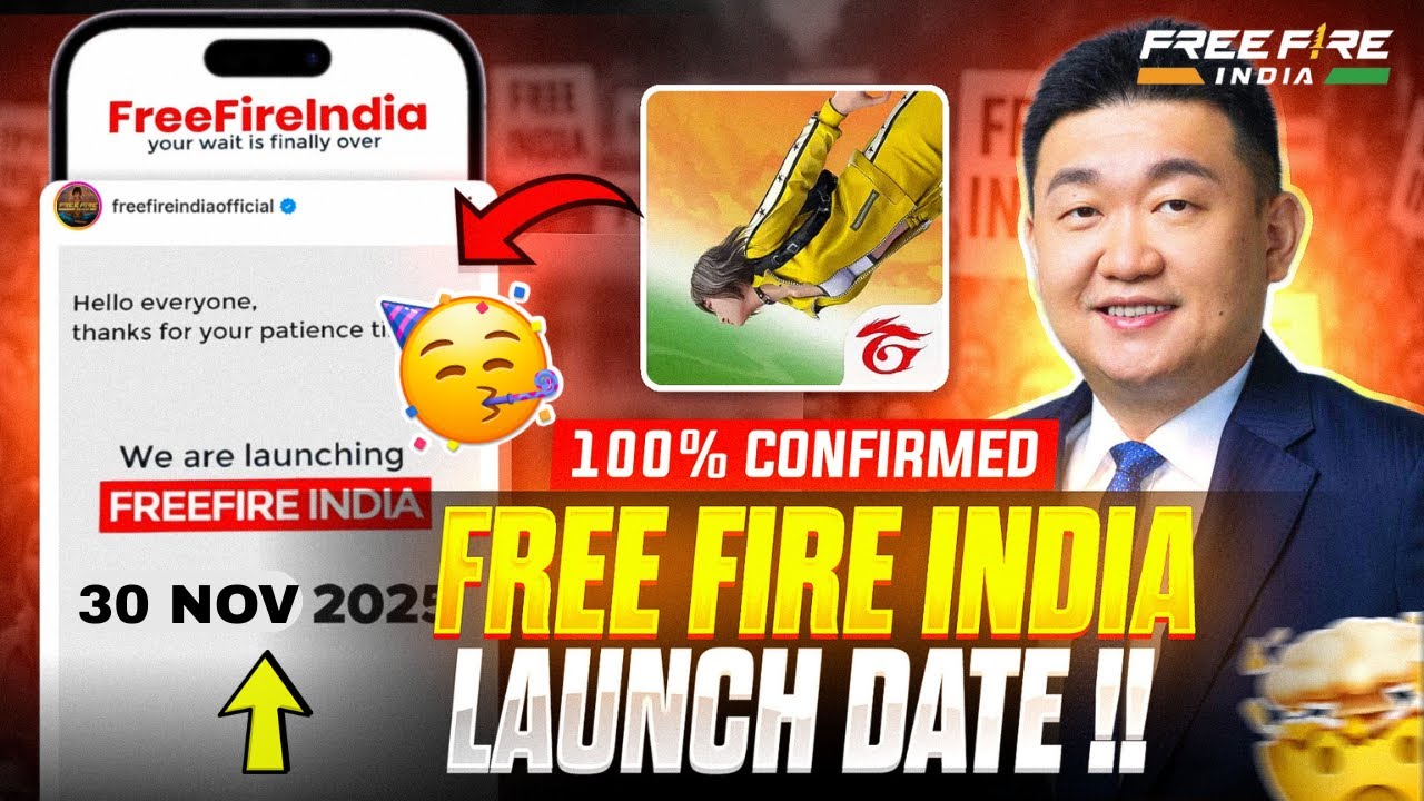 Free Fire India Launch Date 🥳 Free Fire India Release Date 🤯 Free Fire India Kab Aayega